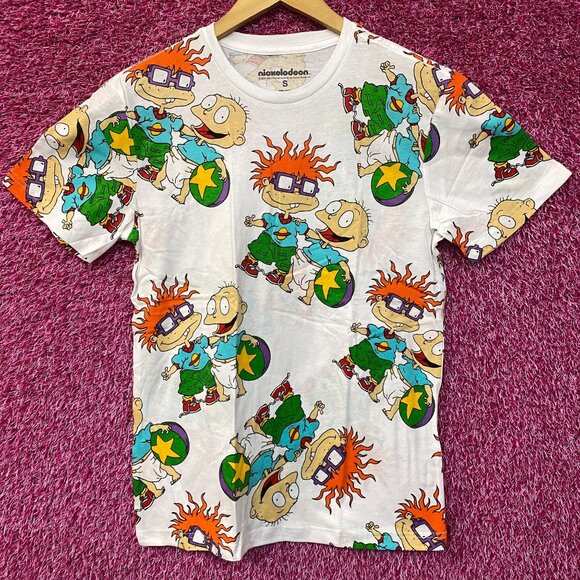 Nickelodeon Other - Nickelodeon Rugrats Tommy and Chucky all over print Tshirts size Small